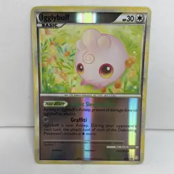 Igglybuff 44/123 HeartGold SoulSilver Reverse Holo Pokemon Card - Image 1