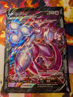 Mewtwo V-UNION [Set of 4] SWSH: Sword & Shield Promo Cards Holo - Image 1