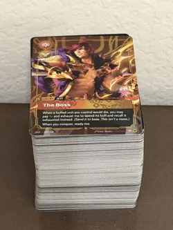 Riftbound League Of Legends - 176 ENG Card Bulk Lot Commons, Uncommons, Rares - Image 1