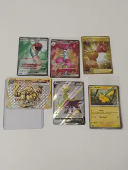 Pokemon Promo/Pikachu Snowflake Stamped/Machamp BREAK/Full Art Holo Cards - Image 1