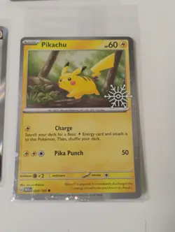 Pokemon Promo/Pikachu Snowflake Stamped/Machamp BREAK/Full Art Holo Cards - Image 2