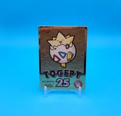 Pokemon Card Japanese - Togepi - Meiji Gold - Holo - Image 1
