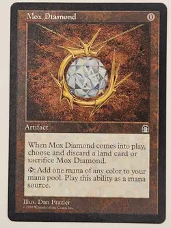 Mox Diamond Stronghold LP Magic the Gathering Card English Edition - Image 3
