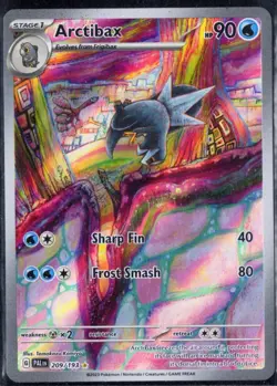 Pokemon TCG Arctibax 209/193 Paldea Evolved Illustration Rare Card NM/MNT - Image 1