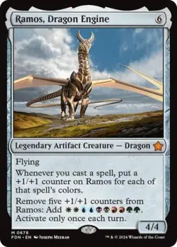~ Ramos, Dragon Engine ~ NM ~ Foundations ~ MTG ~ - Image 1