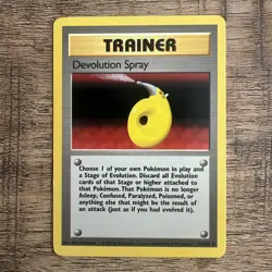 Pokemon Devolution Spray Trainer Card 072/102 Regular Rare TCG LP Condition - Image 1