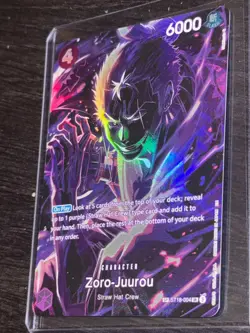 Zoro-Juurou SP English ST18-004 One Piece Card Game OP12 Legacy of the Master - Image 1