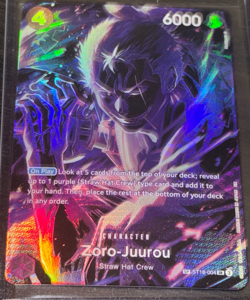 Zoro-Juurou SP English ST18-004 One Piece Card Game OP12 Legacy of the Master - Image 2
