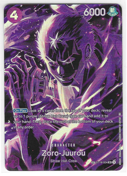 Zoro-Juurou SP English ST18-004 One Piece Card Game OP12 Legacy of the Master - Image 3