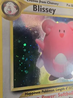 Pokemon TCG Blissey Neo Revelation Holo Rare Card 2/64 - Image 3