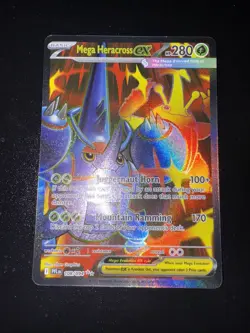 Mega Heracross EX Pokemon Card 108/094 - NM/Mint Condition Ultra Rare - Image 1