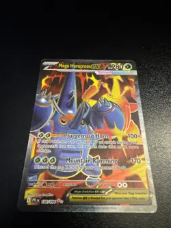 Mega Heracross EX Pokemon Card 108/094 - NM/Mint Condition Ultra Rare - Image 2