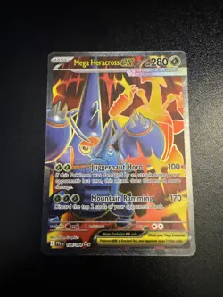 Mega Heracross EX Pokemon Card 108/094 - NM/Mint Condition Ultra Rare - Image 3