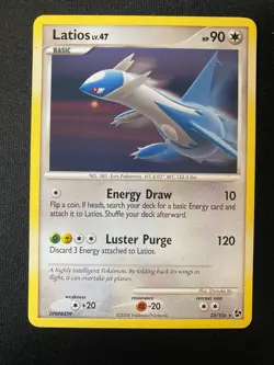 Latias 23/106 Rare - Great Encounters 2008 - Pokemon TCG Card LP - Image 1