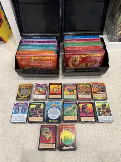 98% COMPLETE Weird n Wild Creatures LOT 1700+ (896 Info, 820+ Trading Cards) - Image 1