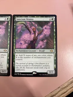 1x Sanctum Weaver MINT-NM PACK FRESH Modern Horizons 2 Regular Card MTG - Image 2