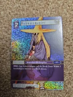 FFTCG Final Fantasy Trading Card Game Opus 1 - 1-130C Foil - Black Mage - German - Image 1