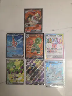 59 Full Art Ex and Ex Card Bulk Lot - Scarlet & Violet + Mega Evolutions English - Image 3