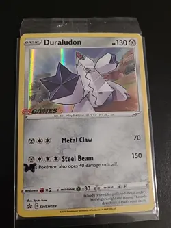 Duraludon SWSH028 2020 EB Games Exclusive Pokemon Card Promo SEALED - Image 1