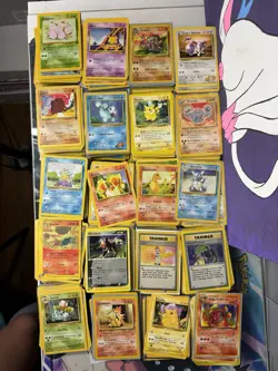 1200+ Huge Pokemon Card Vintage Sets WOTC Bulk Lot Common Uncommons VG-NM 6lbs - Image 1