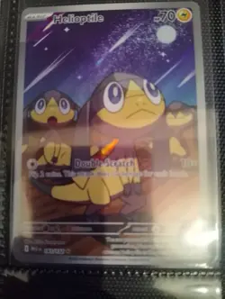 Pokemon 6 card various bundle Inc Helioptile 143/132 Mega Evolution - Image 3