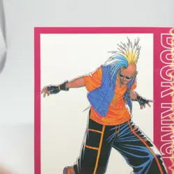 DUCK KING REAL BOUT Fatal Fury Special SNK GAMEST Collection card - Image 2