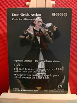 Emet-Selch, Ascian / K'rrik, Son of Yawgmoth - Final Fantasy - Rare - NM - MTG - Image 1