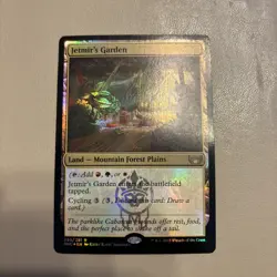 Foil Jetmir's Garden Streets of New Capenna 250/281 MtG Rare Tiome - Poor - Image 1