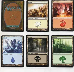 MTG (Magic : The Gathering) - ARNENA LEAGUE PROMO : 2006 (RAVNICA) : LAND SET ! - Image 2
