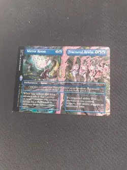 Mirror Room / Fractured Realm - Borderless - Duskmourn House of Horror (MTG) - Image 1