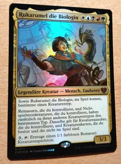 "Kleine Sliver Queen" FOIL Rukarumel, Die Biologin / Biologist, Remasuri, Magic - Image 2