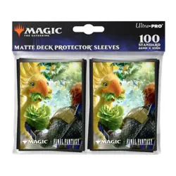 ULTRA PRO Magic MTG Final Fantasy 100ct Deck Protector Sleeves v8 - Image 1