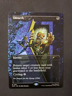 MTG | Unearth | SECRET LAIR x IRON MAIDEN | NM | EN - Image 1