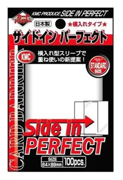 KMC Deck Protectors - Standard Size - Side-In Perfect Size Sleeves (100) - Image 1