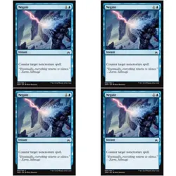 4 x NEGATE Oath of the Gatewatch mtg NM Blue - Instant Com - Image 1