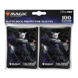 Magic MTG Final Fantasy 100 Sleeves Pack Ultra-PRO Y'shtola Commander B - Image 1