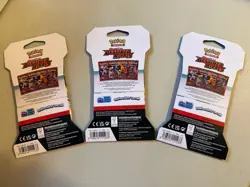 Pokemon TCG Destined Rivals Sleeved Booster X3 Sealed Packs English 3 Pack - Image 2