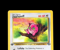 1999 Pokemon - 1st Edition Jigglypuff 54/64 Jungle Set Non-Holo LP Vintage - Image 3