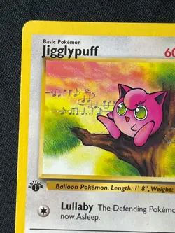 Pokemon TCG 1999 Jigglypuff 54/64 Jungle 1st Edition WotC Lightly Played LP - Image 2