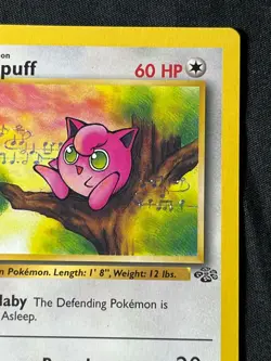 Pokemon TCG 1999 Jigglypuff 54/64 Jungle 1st Edition WotC Lightly Played LP - Image 3