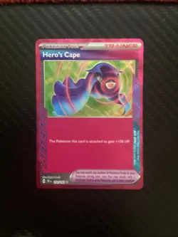 POKEMON - Hero's Cape Temporal Forces 152/162 NM ACE SPEC RARE - Image 1