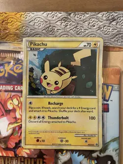 2010 Pokemon HeartGold SoulSilver 3 Pack Blister Sealed RARE Pikachu Promo - Image 3