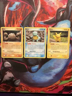 Pokemon TCG Delta Species Lot Of Dittos (Geodude, Squirtle, Pikachu) - Image 1