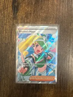 Emcee's Hype 220/182 Sv10: Destined Rivals Holo Pokemon - Image 3