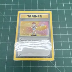 Pokemon TCG Trainer Lass 75/102 Base Set Rare NM - Image 1