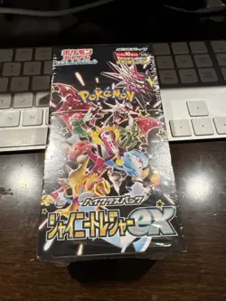 Pokemon TCG Japanese SV4a High Class Shiny Treasure EX Booster Box New SEALED! - Image 1