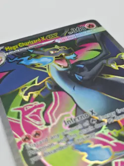 Pokemon Phantasmal Flames Mega Charizard X ex 109/094 Full Art Ultra Rare NM - Image 3