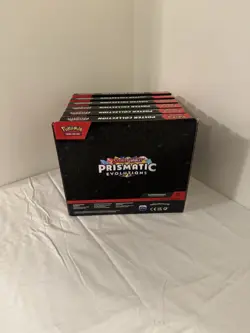 Pokemon TCG Prismatic Evolutions Poster Collection Box Lot of 6 Boxes w/ Display - Image 2