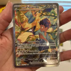 Pokemon TCG Hop's Zacian EX 186/159 Journey Together Special Illustration Rare - Image 1