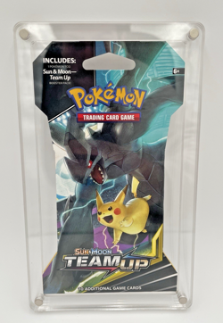 Pokemon TCG Sun & Moon Team Up Sleeved Booster Pack - Pikachu & Zekrom Art - Image 1